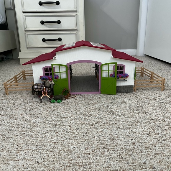Schleich Toys Schleich Horse Stable Poshmark